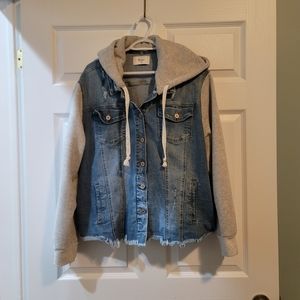 Kancan Jean Hoodie Jacket